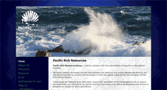 Desktop Screenshot of pacificrichresources.com